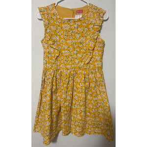 Zunie Girl XL 14/16 Sleeveless Dress Floral Ruffle Sleeve Easter Spring Party